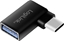 Attēls no Logilink Adapter USB 3.2 Gen1 Type-C,C/M zu USB-A/F,90°,schw