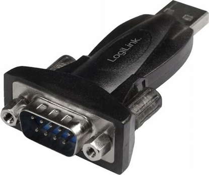 Picture of Adapter USB LogiLink USB - RS-232 Czarny  (AU0002F)