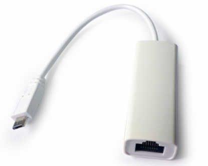 Attēls no Adapteris Gembird MicroUSB 2.0 - LAN 