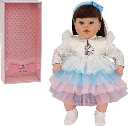 Attēls no Adar Lalka dziewczynka 45cm z polskim dwikiem