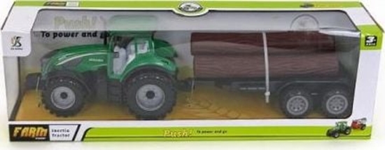 Picture of Adar Traktor z przyczep naped w pudelku