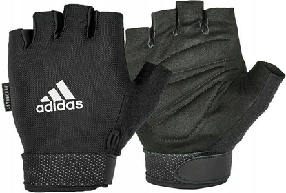 Attēls no Adidas Essential Adjustable Gloves White/L