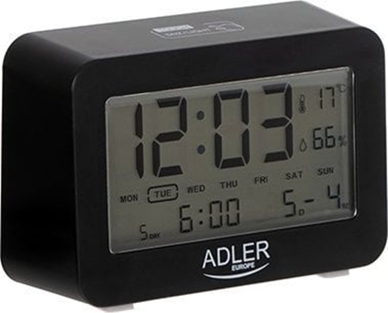 Picture of Adler | Alarm Clock | AD 1196b | Alarm function | Black