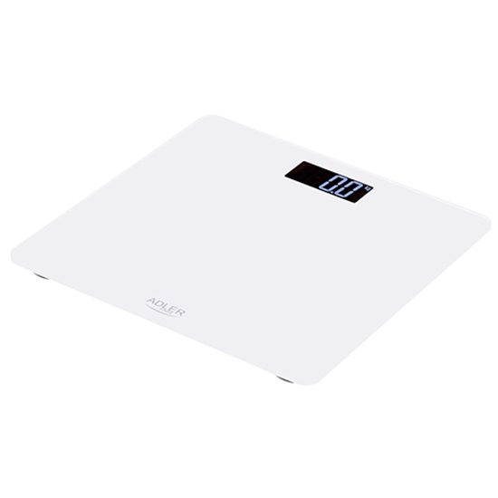 Изображение Adler | Bathroom scale | AD 8157w | Maximum weight (capacity) 150 kg | Accuracy 100 g | Body Mass Index (BMI) measuring | White