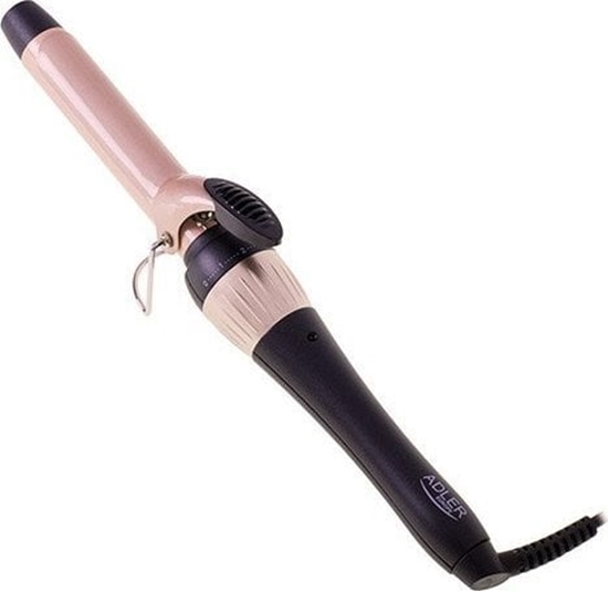 Picture of Adler | Curling Iron | AD 2117 | Ceramic heating system | Barrel diameter 25 mm | Temperature (max) 200 °C | 45 W | Black/Pink