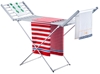 Picture of Adler | Foldable electric clothes drying rack | AD 7821 | Power 220 W | Silver/White | IP22