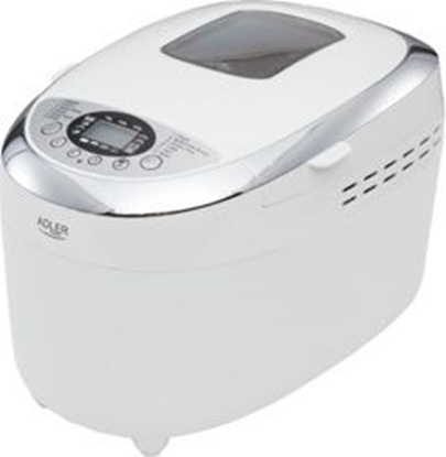 Изображение Adler | Bread maker | AD 6019 | Power 850 W | Number of programs 15 | Display LCD | White