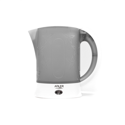 Picture of Adler | Travel Kettle | AD 1268 | Standard | 600 W | 0.6 L | Plastic | White
