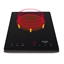 Attēls no Adler | Hob | AD 6513 | Number of burners/cooking zones 1 | LCD Display | Black | Induction