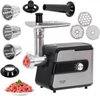 Picture of Adler | Meat mincer with a shredder | AD 4813 | Silver/Black | 600 W | Number of speeds 2 | Throughput (kg/min) 1