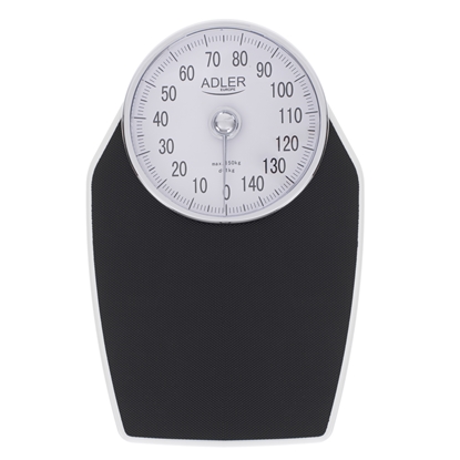 Picture of Adler Mechanical Bathroom Scale AD 8177 Maximum weight (capacity) 150 kg, Accuracy 1000 g, Black