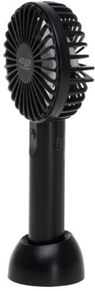 Picture of Adler Mini USB Fan | AD 7338 | Desk fan | Black | Diameter 7 cm | Number of speeds 3