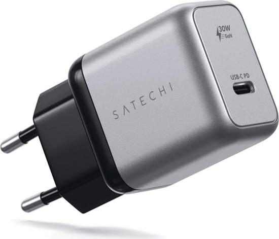 Picture of adowarka ADOWARKA SIECIOWA SATECHI 30W USB-C PD GAN WALL CHARGER ST-UC30WCM-EU (SZARA)