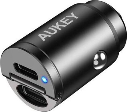 Picture of adowarka Aukey CC-A4 2x USB-C 3 A  (CC-A4 BK)