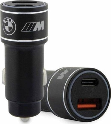 Picture of adowarka BMW adowarka samochodowa BMW BMCCMUSBCK PD-QC 3.0 20W Fast Charge czarny/black M Edition