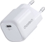 Attēls no Choetech Choetech PD5007 USB-C PD 30W GaN wall charger - white