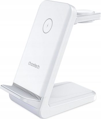 Picture of adowarka Choetech Stacja adujca indukcyjna 3w1 Choetech T608 15W - biaa