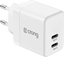 Attēls no adowarka Crong adowarka sieciowa Crong Utra Compact GaN 35W PD 3.0 2x USB-C (biay)