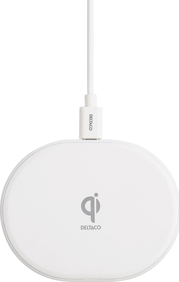 Изображение adowarka Deltaco Bevielis kroviklis DELTACO, 10 W, USB-C, Qi, baltas QI-1039 / 1902335