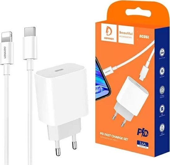 Picture of adowarka Denmen DC06 1x USB-C 3.6 A (29979)