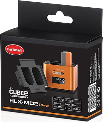 Picture of adowarka do aparatu Hahnel Hähnel ProCUBE 2 Plate for Hähnel HLX-MD2 Battery