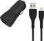 Attēls no adowarka Energizer Car Charger 2xUSB + Lightning Cable (1.2m) black