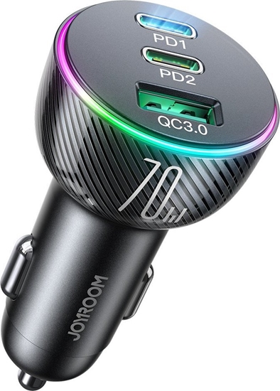 Picture of adowarka Joyroom  JR-CL26 1x USB-A 2x USB-C 1.7 A  (JYR636)