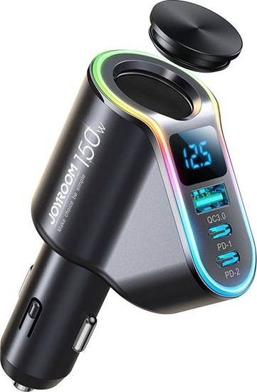 Picture of adowarka Joyroom JR-CL21 1x USB-A 2x USB-C 3 A  (JYR590)