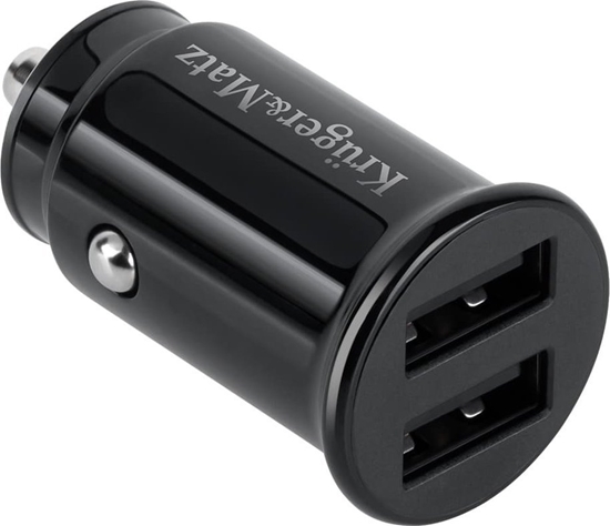 Picture of adowarka Kruger&Matz adowarka samochodowa Kruger&Matz dual USB 3100 mA z funkcj Quick Charge 3.0