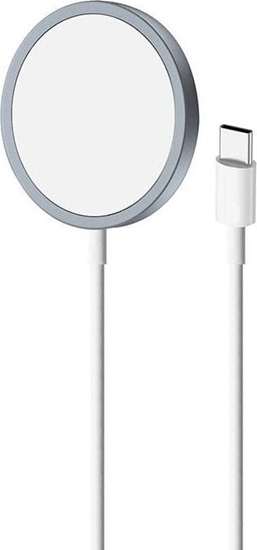Picture of adowarka Puro adowarka bezprzewodowa PURO Magnetic Charging Cable USB-C MagSafe 15W (niebieski)