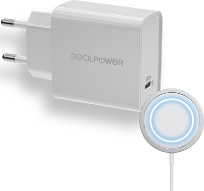 Изображение Realpower Ladegerät C-MagSet             20W mit Ladepad