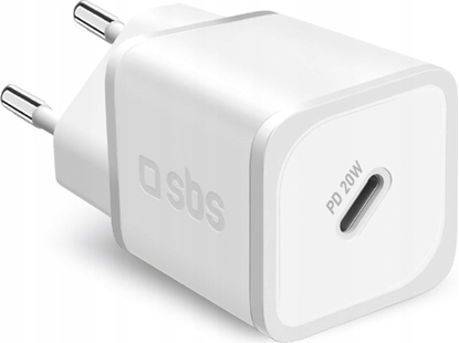 Picture of adowarka SBS Mobile SBS PD Reiselader 20W USB-C GaN weiß