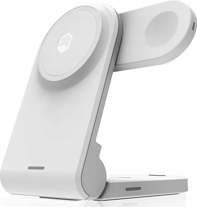 Picture of adowarka STM STM ChargeTree MAG - Mobilna adowarka bezprzewodowa 3w1 z MagSafe (biay)
