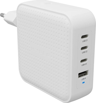 Attēls no adowarka Targus Hyper HyperJuice 100W USB-C GaN Travel Charger (3C+1A) - White