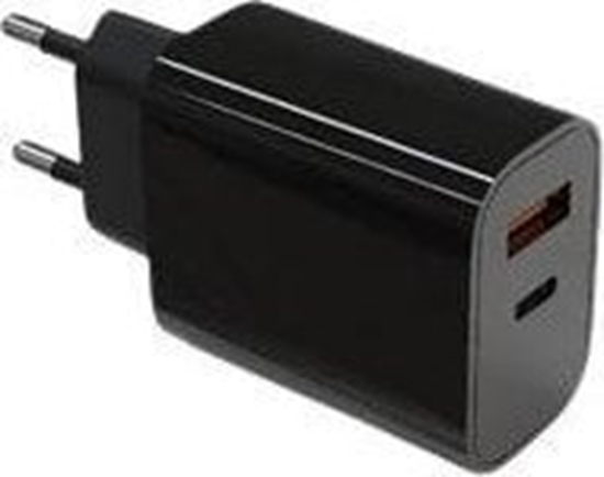 Picture of adowarka TB Print adowarka sieciowa 2x3A USB C + USB A czarna