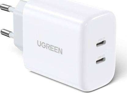 Изображение adowarka Ugreen adowarka sieciowa UGREEN CD243, 2x USB-C, 40W (biaa)