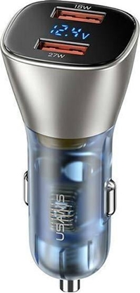 Attēls no adowarka Usams USAMS ad. sam. C29 45W 2xUSB-A Fast Charge jasno zoty/light gold CC154CC01(US-CC154)