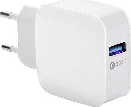 Picture of adowarka Vega ADOWARKA SIECIOWA 3A BIAA FASTON QUICK 3.0 FAST CHARGER 3000mA 15W