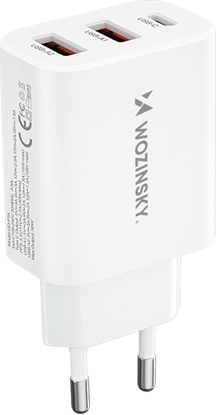 Picture of adowarka Wozinsky adowarka sieciowa Wozinsky CWCUCW 30W USB-C / 2 x USB-A - biaa