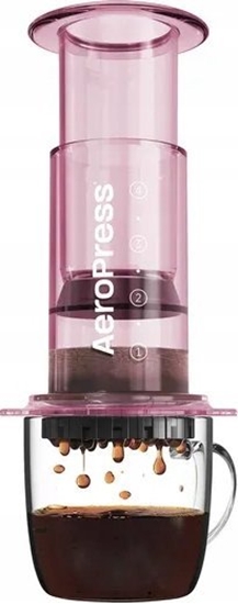 Picture of Aero Press AeroPress Clear Pink - Zaparzacz do kawy róowy
