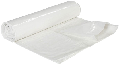 Attēls no Affaldssække, 125 L, 75 x 115 cm, 40 my, hvid, rulle a 25 stk.