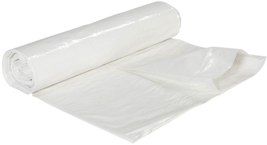 Picture of Affaldssække, 125 L, 75 x 115 cm, 40 my, hvid, rulle a 25 stk.