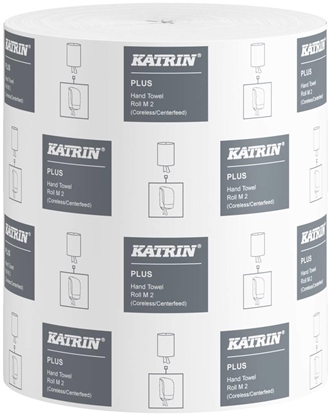 Picture of Katrin Aftørringspapir Katrin Plus M2 2-la 23cmx167m 6rl/kar 448610 - (6 ruller pr. karton)