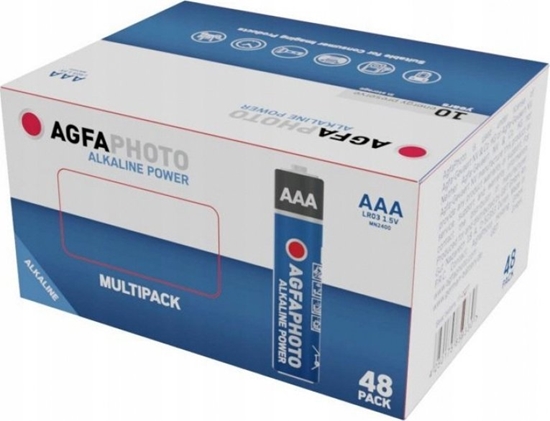Picture of Agfa Photo AgfaPhoto Batterie Alkaline Power -AAA LR03 Micro      48St.