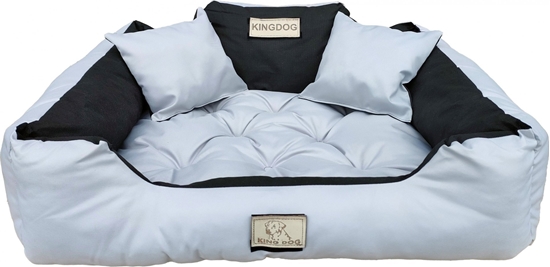 Picture of AIO FACTORY Legowisko Imi Pupila KINGDOG 55x45 Jasnoszare