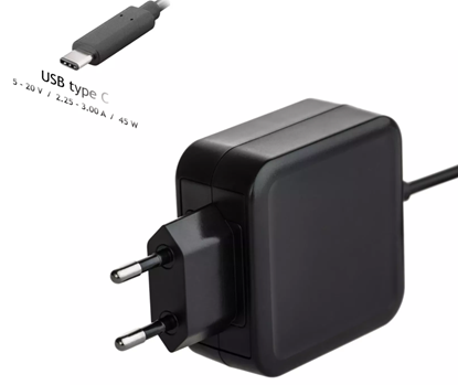 Picture of Akyga AK-ND-60 Universal charger for laptop 45W