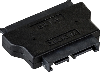 Изображение Akyga SATA - SATA Slimline, Czarny (AK-CA-53)