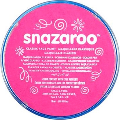 Изображение Akson Snazaroo 18 ml farba do twarzy i ciaa róowa Bright Pink uniw