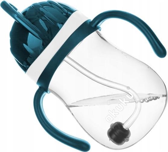 Picture of Akuku Akuku Innowacyjny Kubek Bidon z obcion somk blue/grey