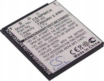 Picture of Akumulator Cameron Sino Akumulator Bateria Np-60 / Np60 Do Aparatu Casio Exilim / Cs-np60ca